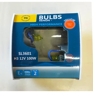 H3 Sarı Ampul Xenon Yellow 100/90W 2 Adet (1 Takım) SL3601