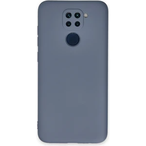 Xiaomi Redmi Note 9 Kılıf Nano Içi Kadife  Silikon - Gri