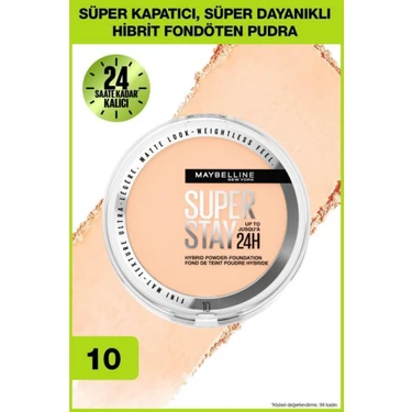 Maybelline New York Superstay Hibrit Pudra-Fondöten