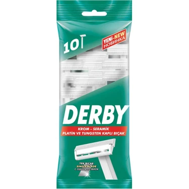 Derby Kullan-At Tıraş Bıçağı 10'lu