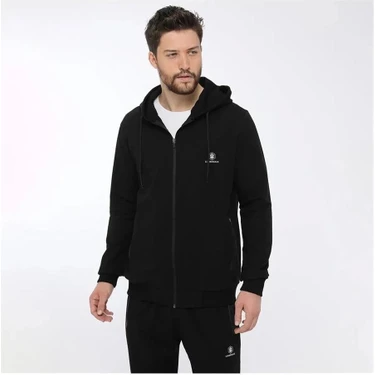 Lumberjack A10134963308010 3M M-Smr Basic T.Suıt 3Fx Siyah Erkek Eşofman