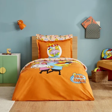 Karaca Home x Kral Şakir Süper Ekip Tek Kişilik Nevresim