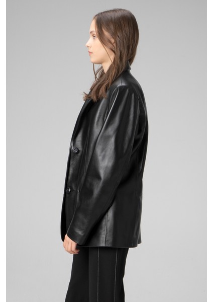 WM005 Blazer Kadın Deri Ceket fırsatları