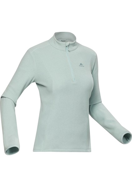 Quechua Kadın Outdoor Polar - Yeşil - MH100