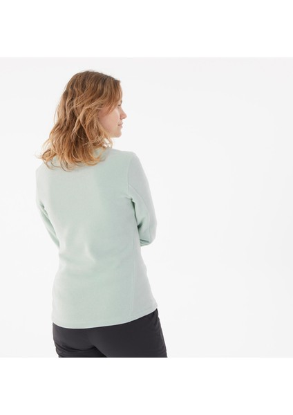 Quechua Kadın Outdoor Polar - Yeşil - MH100 indirimleri