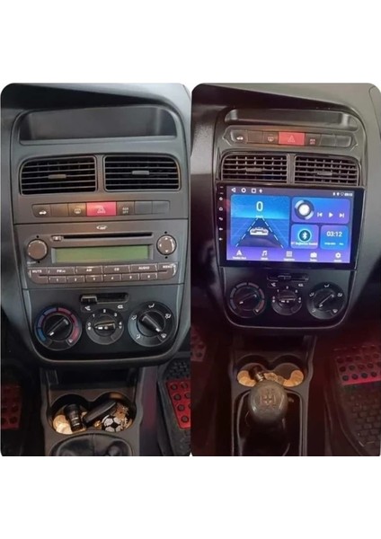 Fiat Linea Android 4-64 Multimedya Carplay-Kamera-Ips Ekran