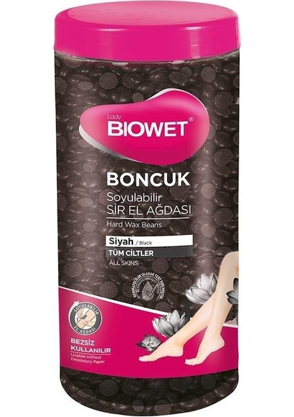 Bıowet Boncuk Soyulabilir Sir El Ağdası Siyah Tüm Ciltler 220GR