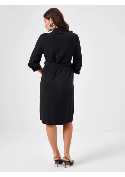 Kargo Cepli Metal Aksesuarlı Elbise 68301 modelleri
