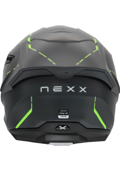 Y.100R React Mat Gri-Yeşil Kask fiyatları