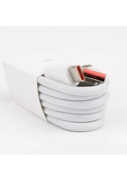 Xiaomi Uyumlu Mdy-12-Eh 67W 6A %100 Orjinal Şarj Adaptörü ve USB Kablo Beyaz