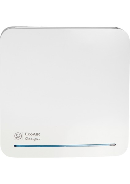 Ecoair Design S Duvar Tavan Tipi Sessiz 100MM Radyal Fan Banyo Aspiratörü Ortam Havalandırma Fan