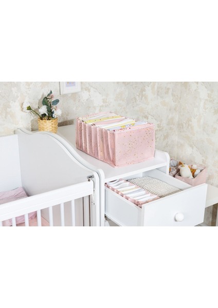 Baby Akordiyon Organizer Çekmece Düzenleyici Large (Pembe) -04089 fiyatları