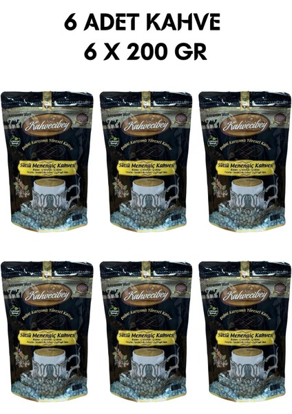 Sütlü Menengiç Kahvesi 6 x 200 gr