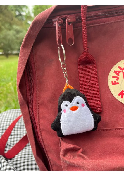 Sevimli Penguen Kawaii Çanta ve Cüzdan Aksesuarı Anahtarlık