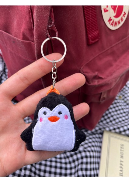 Sevimli Penguen Kawaii Çanta ve Cüzdan Aksesuarı Anahtarlık