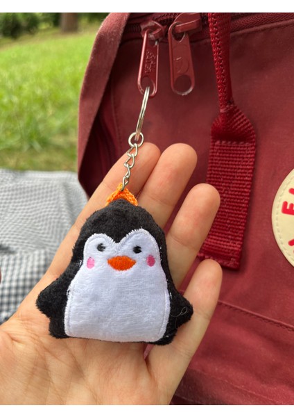 Sevimli Penguen Kawaii Çanta ve Cüzdan Aksesuarı Anahtarlık