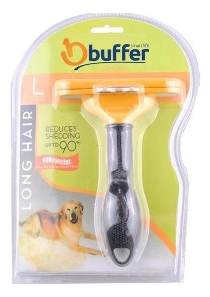 Petinka® 23 kg Üzeri Uzun Tüylü Köpekler Için Tüy Toplayıcı Ergonomik Tarak indirimleri