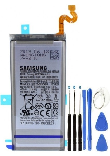Samsung Uyumlu Note 9 Pil Batarya ve Tamir Seti EB-BN965