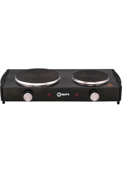 Mupa Plus Elektrikli Ocak Ikili 1000+1500W
