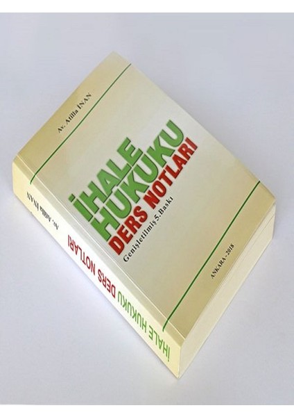 Ihale Hukuku Ders Notları