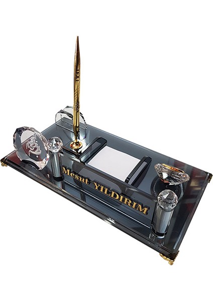 Kişiye Özel Masa Isimliği Masaüstü Isimlik - Ofis - Makam Hediyesi M554 Dua Gold fiyatları