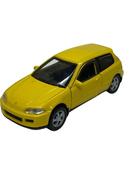 Çek Bırak Araba 1:32 Honda Civic Eg6 - 43813 - Sarı