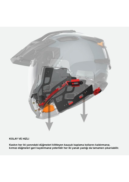 X.wed 3 Keyo Mat Yeşil-Gri Kask