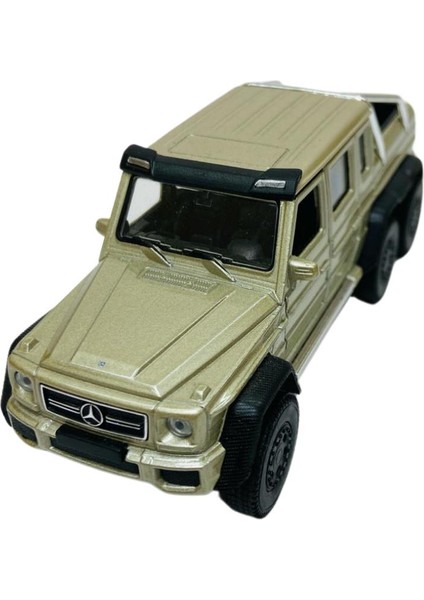 Çek Bırak Araba 1:38 Mercedes-Benz G63 Amg 6x6 - 43704 - Füme