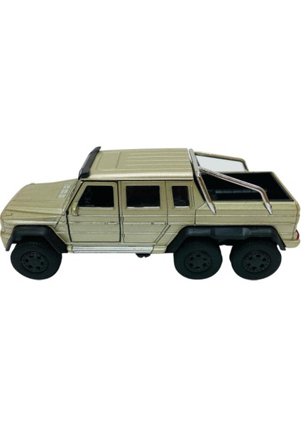 Çek Bırak Araba 1:38 Mercedes-Benz G63 Amg 6x6 - 43704 - Füme modelleri