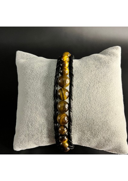 Kaplan Gözü Deri Bileklik Ayarlanabilir Ölçü fırsatları