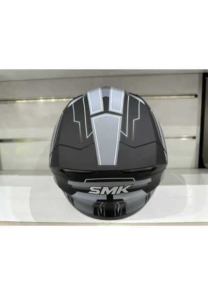 Kask Smk MA261STELLAR Bolt Mat Siyah/gri