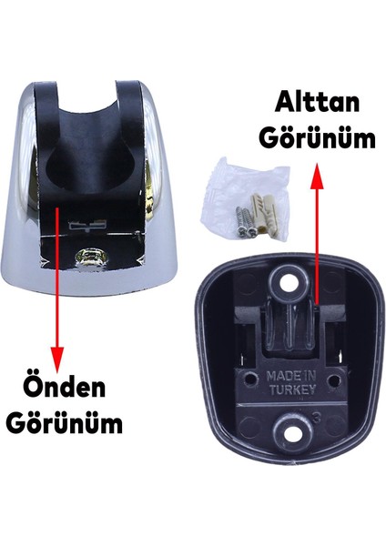 Duş Seti Fişkiye Banyo Duş Başlığı Seti Fiskiyesi Telefonu Yuvarlak Başlık Metal Hortum Mor