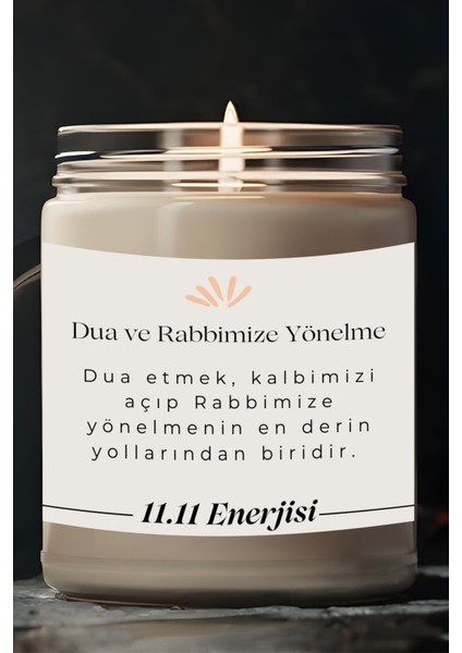 Dua Etmek | 11.11 Enerjisi | Ylang Ylang Kokulu Mum | Meditasyon Mumları Mk-169