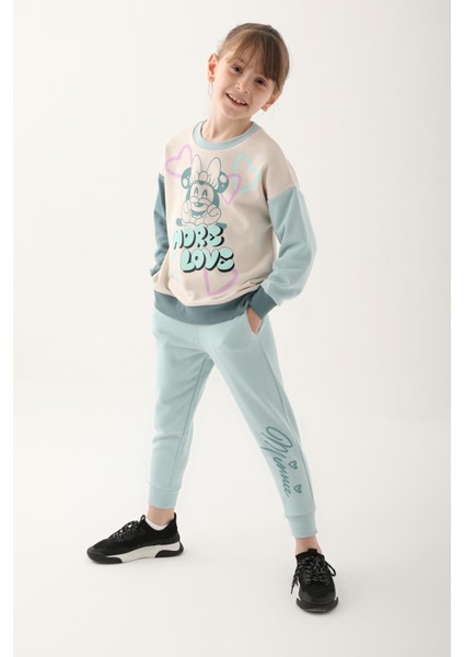 Minnie Mause Bej Kız Çocuk Eşofman Takımı fiyatları