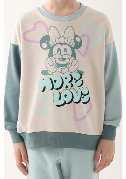 Minnie Mause Bej Kız Çocuk Eşofman Takımı fırsatları