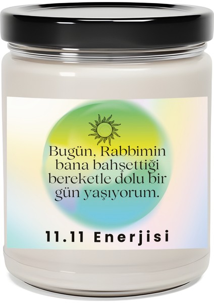 Rab'bin Bereketi| 11.11 Enerjisi | Lavanta Kokulu Mum | Meditasyon Mumları Mk-242