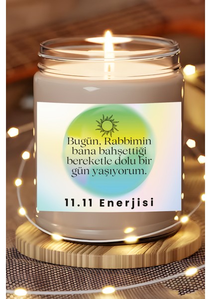 Rab'bin Bereketi| 11.11 Enerjisi | Lavanta Kokulu Mum | Meditasyon Mumları Mk-242