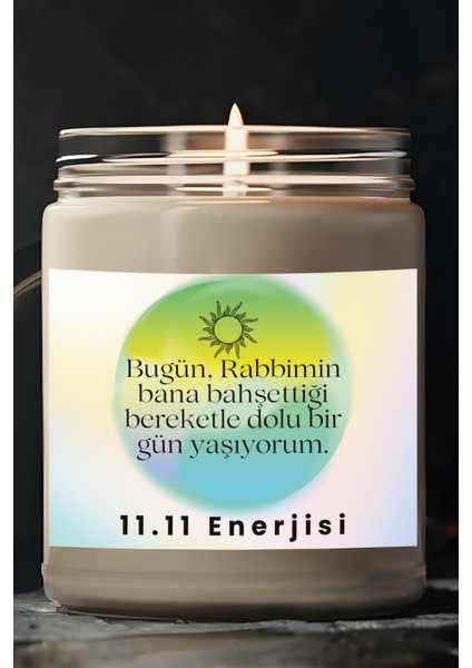 Rab'bin Bereketi| 11.11 Enerjisi | Lavanta Kokulu Mum | Meditasyon Mumları Mk-242