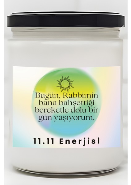 Rab'bin Bereketi| 11.11 Enerjisi | Lavanta Kokulu Mum | Meditasyon Mumları Mk-242