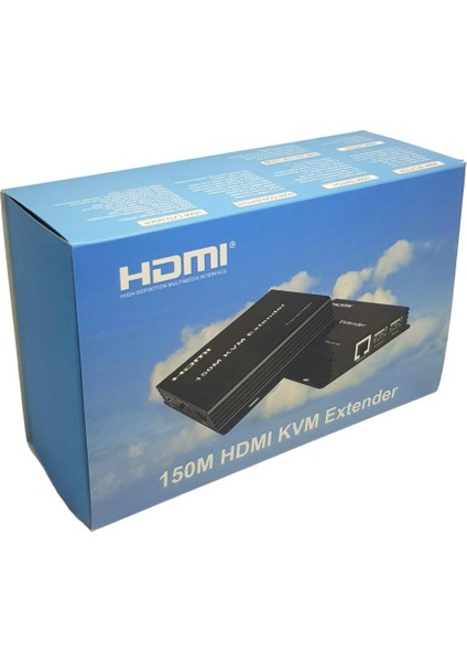 150METRE Hdmı+Usb+Ir To Cat6 Kvm Extender