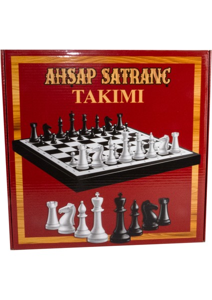 Satranç Ahşap Satranç Takımı Kutulu