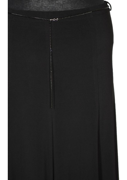 Kadın Tuba Sandy Kumaş Parçalı Balık Astarsız Siyah Etek fiyatları