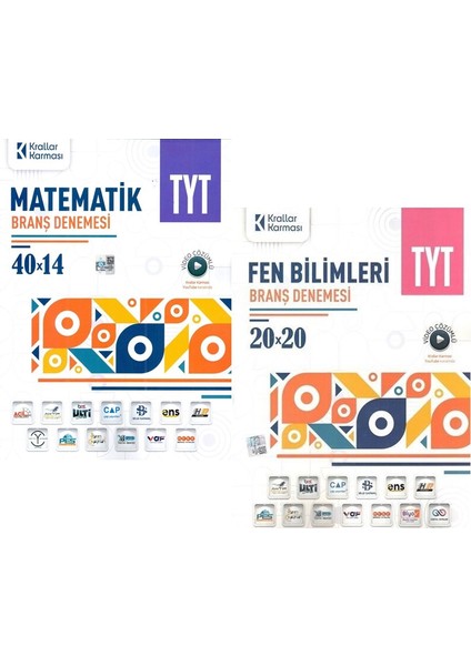 TYT Matematik - Fen Bilimleri Branş Deneme Seti