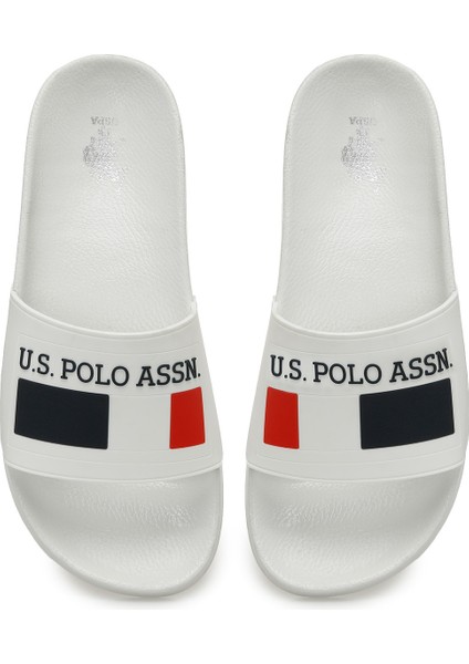 U.s. Polo Assn. Nıco 4fx Beyaz Erkek Terlik