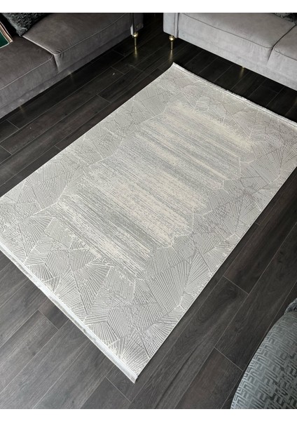Halı Halı Rustic 15283 Gri