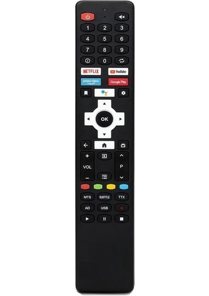 Conti CT50AN100U Mikrofonlu Ses Komutlu Android Tv Kumanda