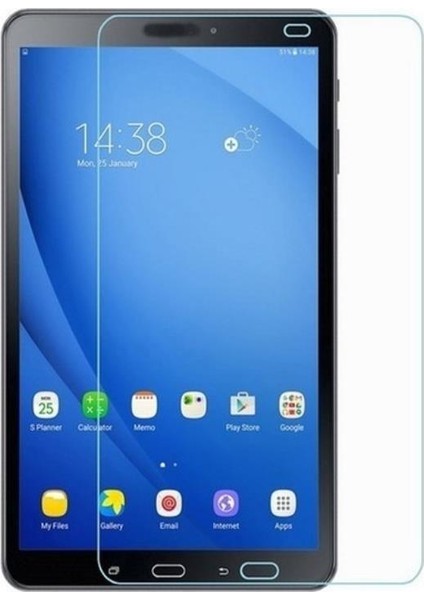 Samsung Galaxy Tab 3 Lite SM-T113 7" Dönerli Standlı Deri Tablet Kılıfı - Nano Cam Ekran Koruyucu