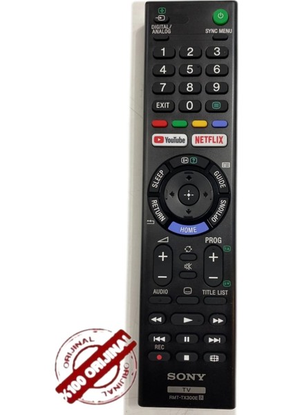 RMT-TX300 E Orjinall Hd Tv Uzaktan kumanda (Orjinal)