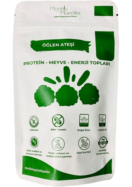 Öğlen Ateşi Enerji-Protein Topları / Protein&fruit Balls