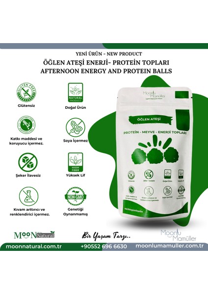 Öğlen Ateşi Enerji-Protein Topları / Protein&fruit Balls fiyatları
